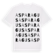 Asparagus ordlek t-shirt