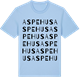 Blue Soul t-shirt med Aspehus ordlek t-shirt