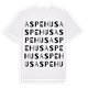 Aspehus ordlek t-shirt