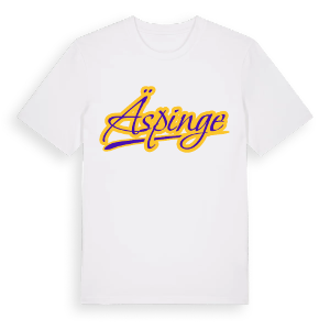 Äspinge baseball t-shirt – ekologisk bomull t-shirt från Pinshirt