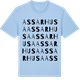 Blue Soul t-shirt med Assarhusa ordlek t-shirt