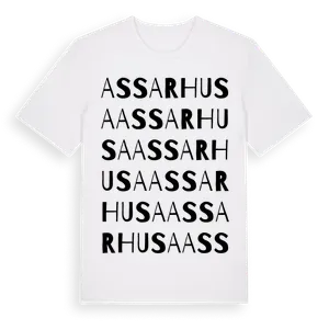 Assarhusa ordlek t-shirt – ekologisk bomull t-shirt från Pinshirt
