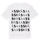 Assmåsa ordlek t-shirt