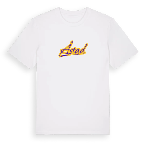 Åstad baseball t-shirt – ekologisk bomull t-shirt från Pinshirt