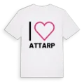 Jag älskar Attarp t-shirt stort tryck