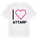 Jag älskar Attarp t-shirt stort tryck