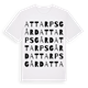 Attarps gård ordlek t-shirt