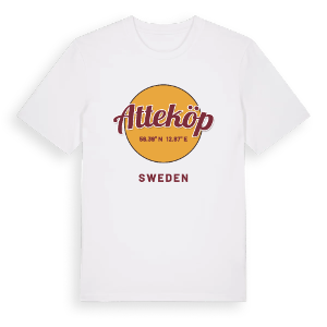 Atteköp cirkel t-shirt – ekologisk bomull t-shirt från Pinshirt