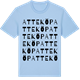 Blue Soul t-shirt med Atteköp ordlek t-shirt