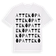 Atteköp ordlek t-shirt