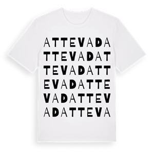 Attevad ordlek t-shirt – ekologisk bomull t-shirt från Pinshirt