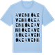 Blue Soul t-shirt med Avenböke ordlek t-shirt