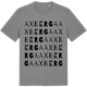 Mid Heather Gray t-shirt med Axberga ordlek t-shirt