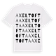 Axeltofta ordlek t-shirt