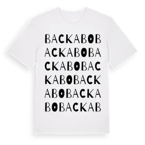 Backabo ordlek t-shirt – ekologisk bomull t-shirt från Pinshirt