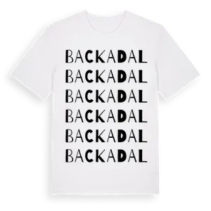 Backadal ordlek t-shirt – ekologisk bomull t-shirt från Pinshirt