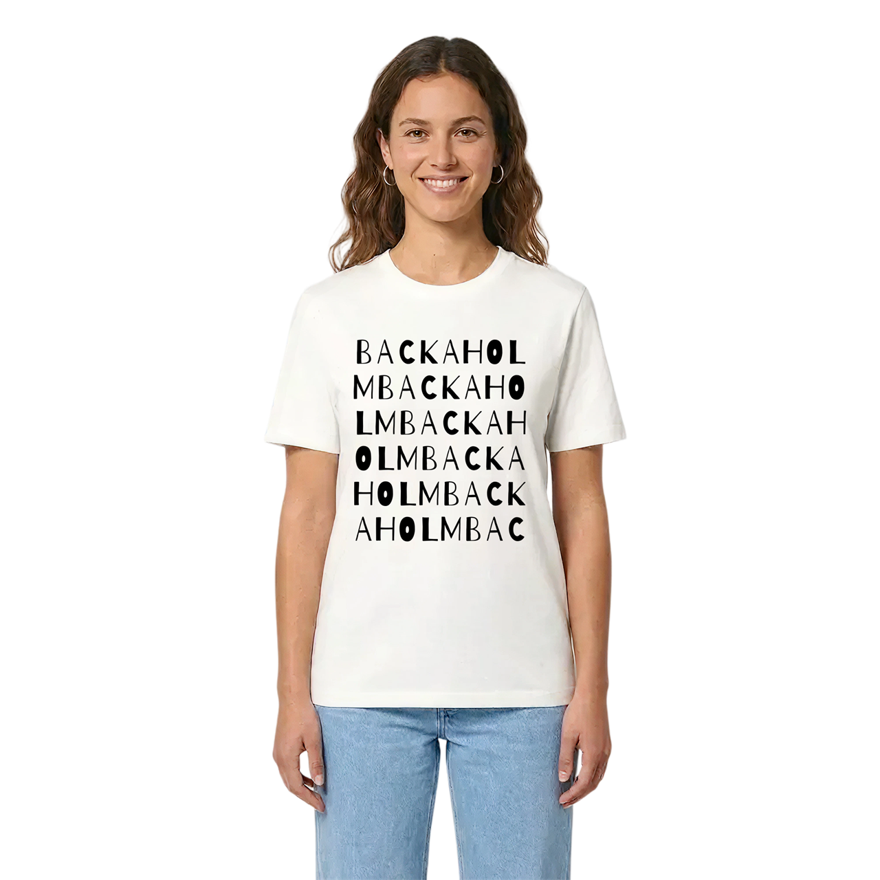 Backaholm ordlek t-shirt i miljö