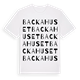 Backahuset ordlek t-shirt