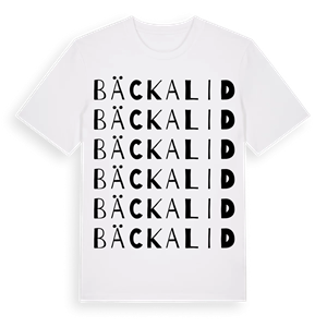 Bäckalid ordlek t-shirt – ekologisk bomull t-shirt från Pinshirt
