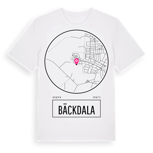 Bäckdala t-shirt – ekologisk bomull t-shirt från Pinshirt