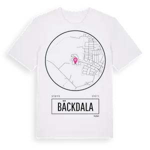 Bäckdala t-shirt – ekologisk bomull t-shirt från Pinshirt