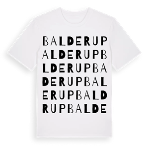 Balderup ordlek t-shirt – ekologisk bomull t-shirt från Pinshirt