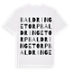 Baldringetorp ordlek t-shirt