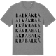 Mid Heather Gray t-shirt med Balkåkra ordlek t-shirt