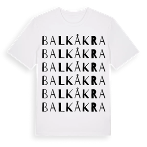 Balkåkra ordlek t-shirt – ekologisk bomull t-shirt från Pinshirt