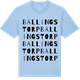 Blue Soul t-shirt med Ballingstorp ordlek t-shirt