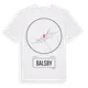 White t-shirt med Balsby t-shirt