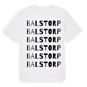 Balstorp ordlek t-shirt – ekologisk bomull t-shirt från Pinshirt