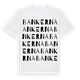 Bankerna ordlek t-shirt