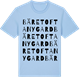 Blue Soul t-shirt med Bäretofta Nygard ordlek t-shirt