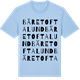 Blue Soul t-shirt med Bäretoftalund ordlek t-shirt