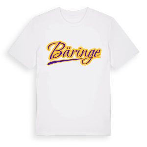 Bäringe baseball t-shirt – ekologisk bomull t-shirt från Pinshirt