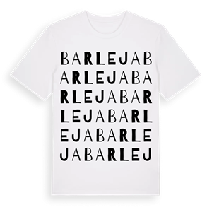 Barleja ordlek t-shirt – ekologisk bomull t-shirt från Pinshirt