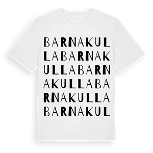 Barnakulla ordlek t-shirt – ekologisk bomull t-shirt från Pinshirt