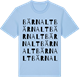 Blue Soul t-shirt med Bärnalt ordlek t-shirt