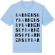 Blue Soul t-shirt med Barnens by ordlek t-shirt