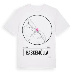 Baskemölla t-shirt – ekologisk bomull t-shirt från Pinshirt