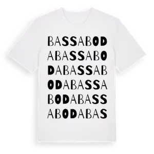Bassaboda ordlek t-shirt – ekologisk bomull t-shirt från Pinshirt