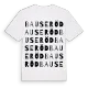 Bauseröd ordlek t-shirt