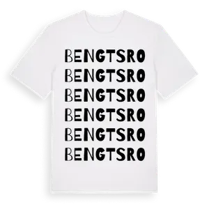 Bengtsro ordlek t-shirt – ekologisk bomull t-shirt från Pinshirt