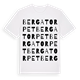 Bergatorpet ordlek t-shirt