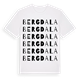 Bergdala ordlek t-shirt