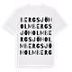 Bergsjöholm ordlek t-shirt