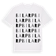 Bilarp ordlek t-shirt