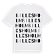 Billesholm ordlek t-shirt
