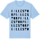 Blue Soul t-shirt med Billestorp ordlek t-shirt
